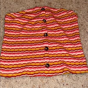 Stripped tube top
